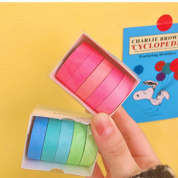 Washi Tape Set Hand Account Tarrat 7 7 7