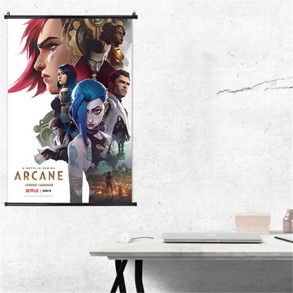 Arcane Poster Canvas Maleri 40X60CMVIKTOR VIKTOR 40x60CMVIKTOR