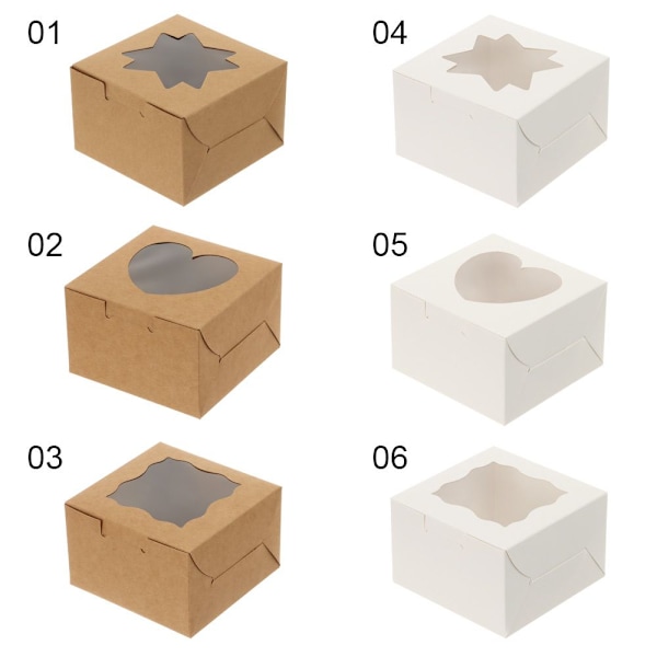 10st Bageriboxar Paketlåda 03 03 03