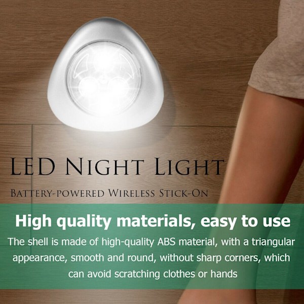 LED Nattlampa Touch Lamp Light SQUARE SQUARE square