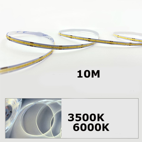 COB Light Strip Itsekiinnittyvä 6000K 6000K 6000K