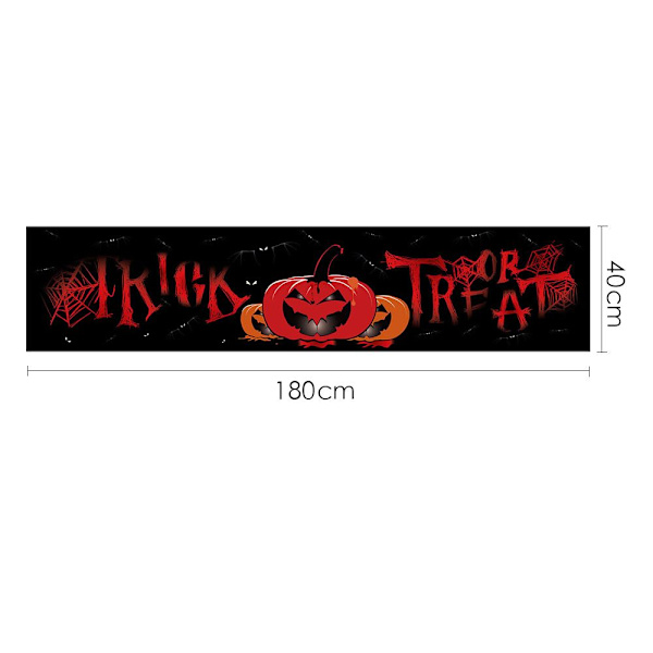 Halloween-bannerin taustasisustus