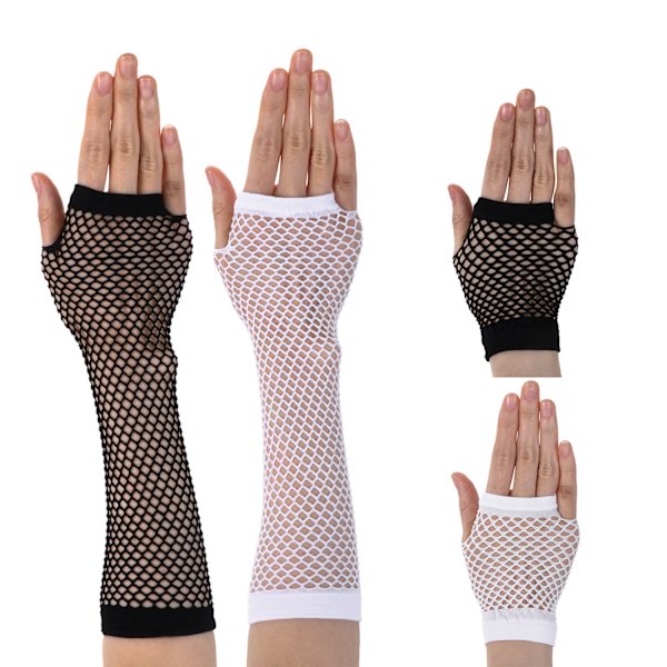 Fiskenet Handsker Fingerløse Fiskenet Handsker 4 PAR 4Pairs