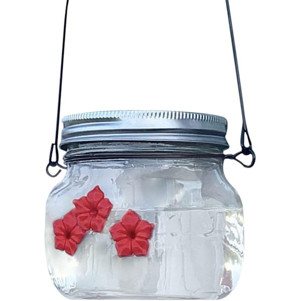 Hummingbird Feeder foderporte Mason Jar