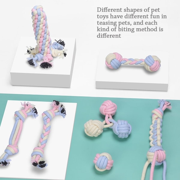 Koirat Lelut Puppy Cotton Chew 1 1 1