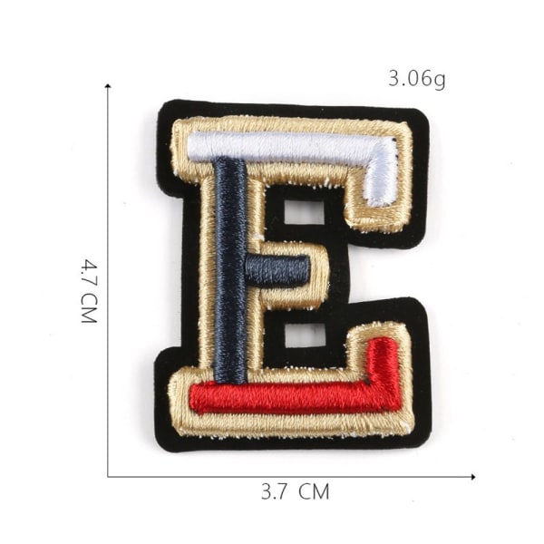 Alfabet Patch Bogstaver Patches J J J