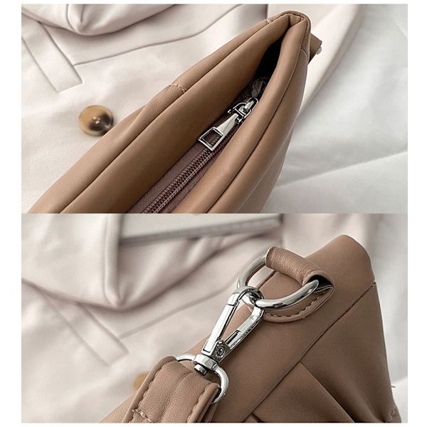 Fashion Cloud Olkalaukku Naisten Casual Sling Laukku MUSTA black
