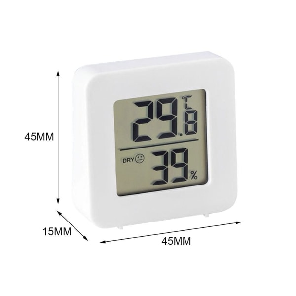 2ST Digital termo-hygrometer elektronisk termometer 2PCS