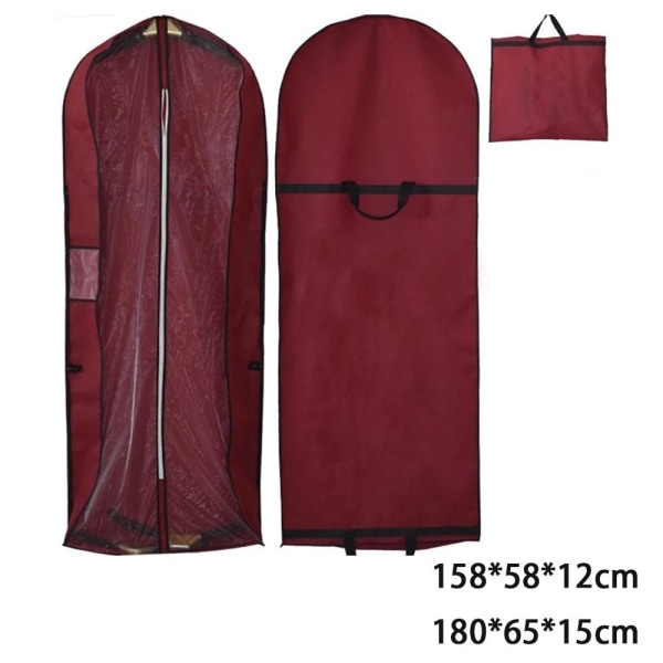 Förvaringspåse Cover VINRÖD 158/58/12CM wine red 158/58/12cm