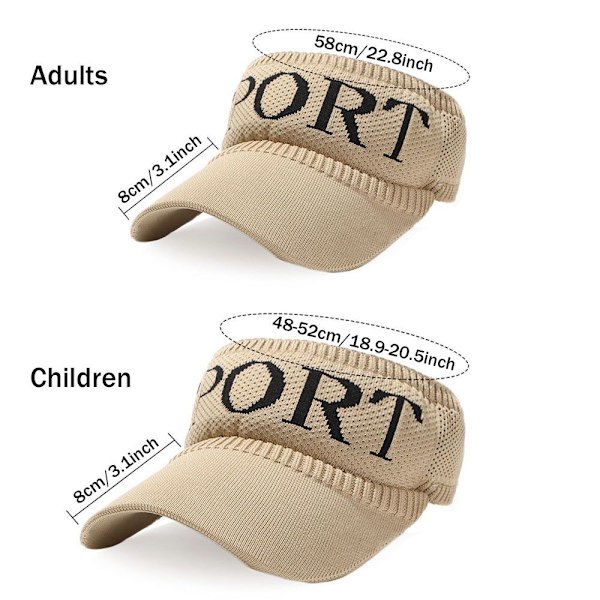 Solhatt Top Tom Cap KHAKI VUXNA Khaki Adults