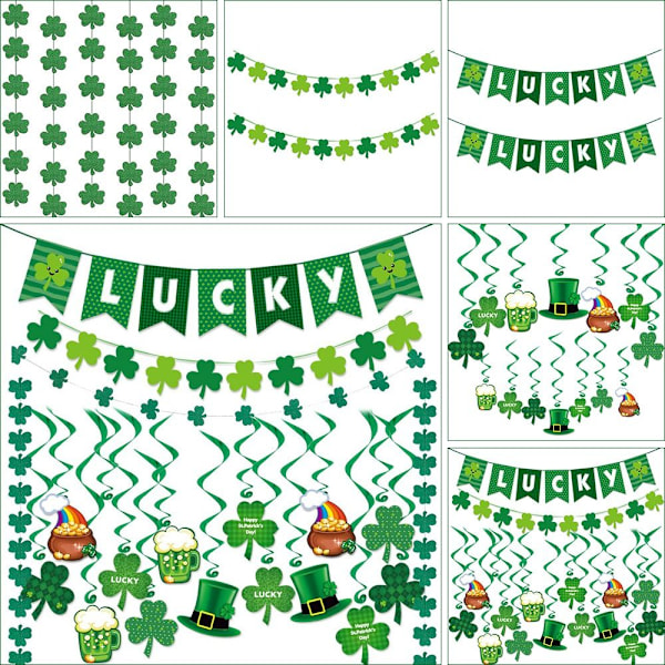 S:t Patricks Day Party Dekoration 5 1SET 5 1SET 5    1Set