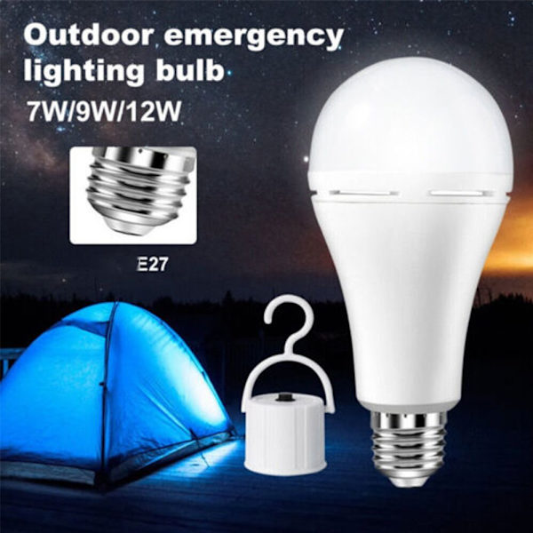 Nødlys LED pærer 12W 12W 12W