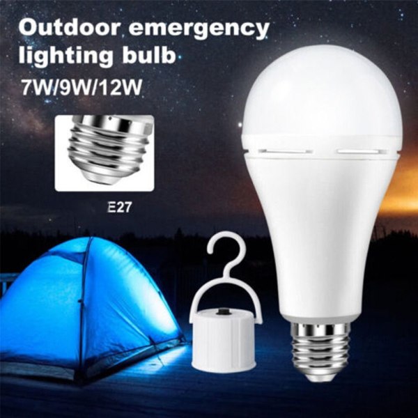 Nødlys LED pærer 9W 9W 9W