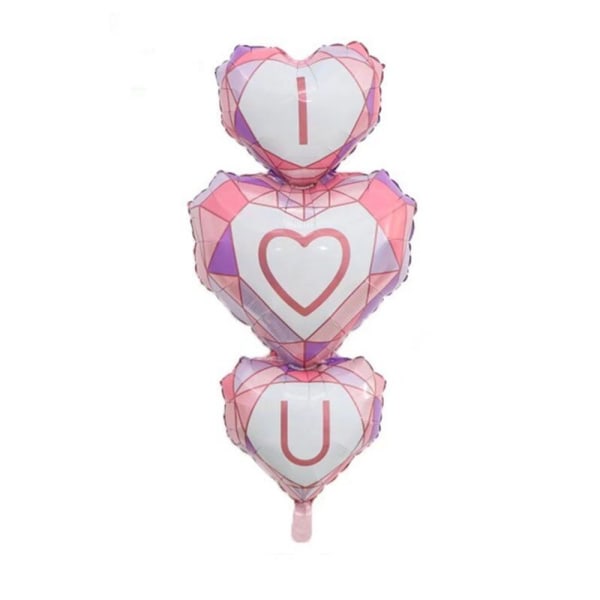 Valentinsdag folieballong rosebukett G G