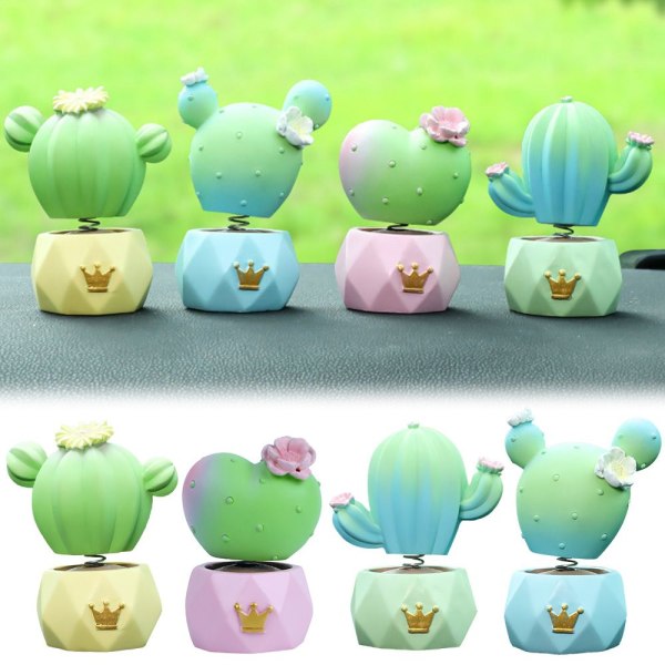 Resin Cactus Ornaments Staty Ornament D D