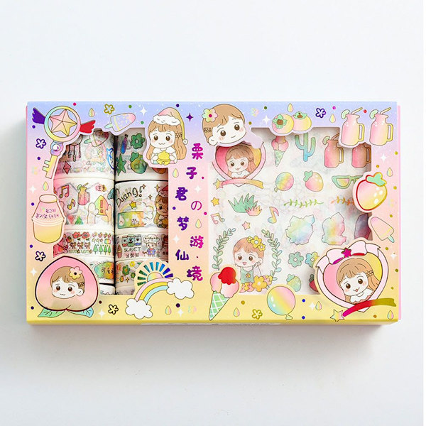 10*10 cm set Käsikirjatarrasarja BB B
