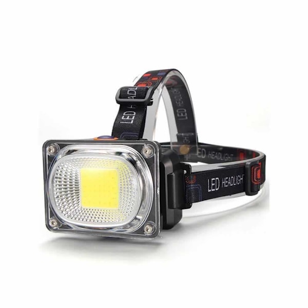 COB LED otsalamppu Camping Kalastus ajovalot Työn huolto