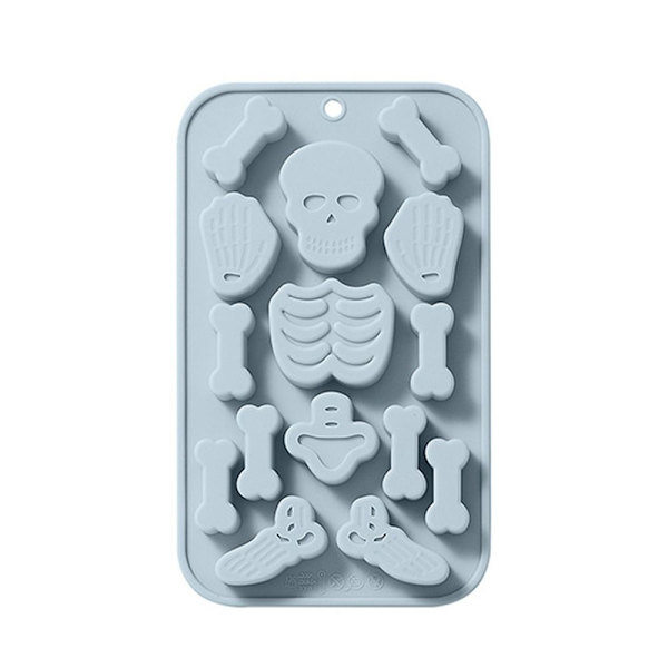 Påsk Halloween Skeleton Form ROSA pink
