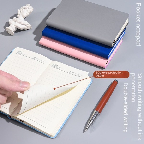 A6 Notesblok Lille notesbog BEIGE beige