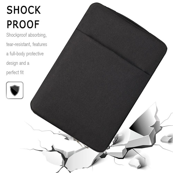 13,3 14 15,6 tommers veske til bærbar PC Håndveske Notebook Pink 15.6 inch