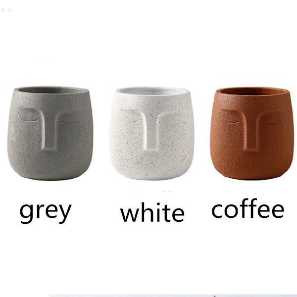 Pohjoismainen kukkaruukku GREY L L grey L-L