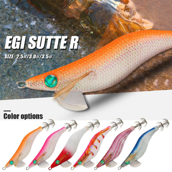 kudos Squid Hook Octopus Bait COLOR E COLOR E Color E