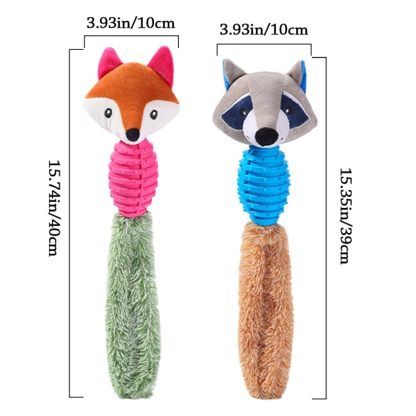 Hundeleker Squeak Plush Toy 2 2 2