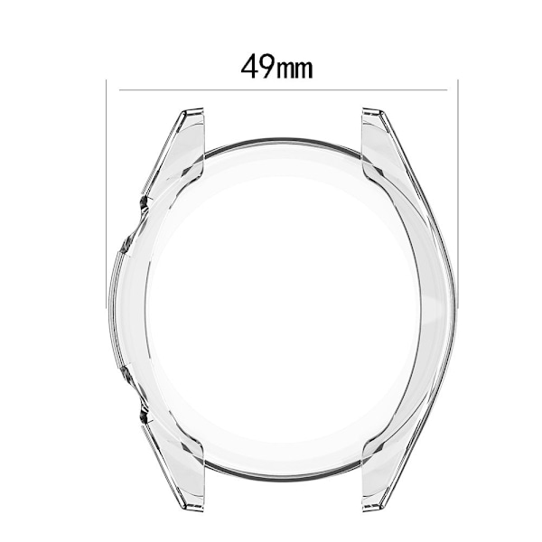 TPU watch case , läpinäkyvä COVER black