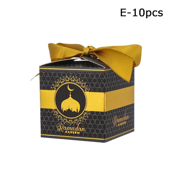 5/10st Eid Mubarak godislåda E-10ST E-10ST E-10pcs