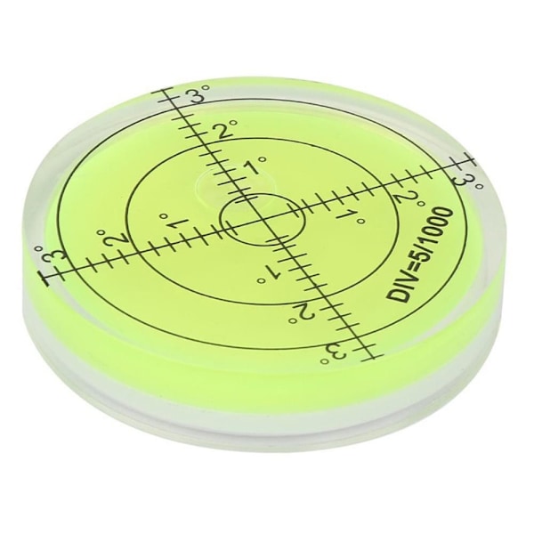 Cirkulär Bubble Level Reader Round Bubble Vattenpass GRÖN green