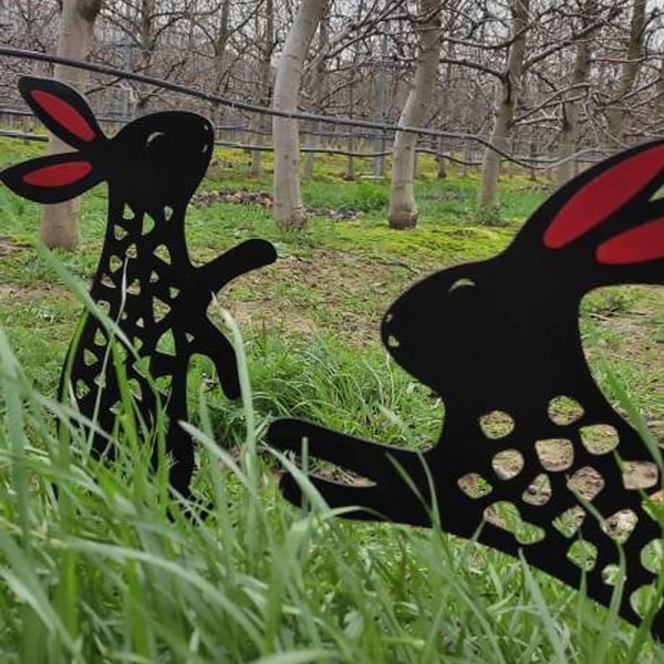 Rabbit Yard Art Garden Decor C C C