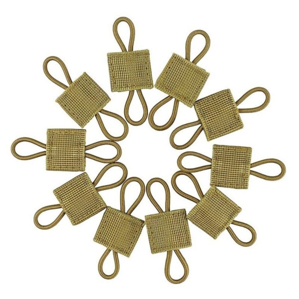 6st Elastiskt band Taktisk ryggsäck KHAKI Khaki