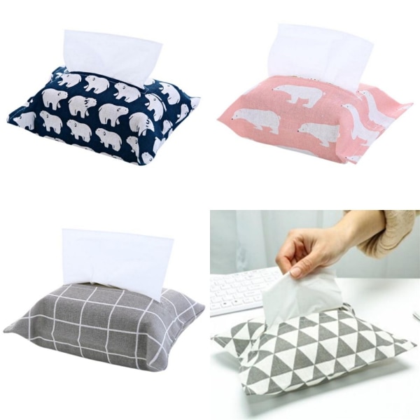 Pehmopaperipussi Tissue Box B B B B