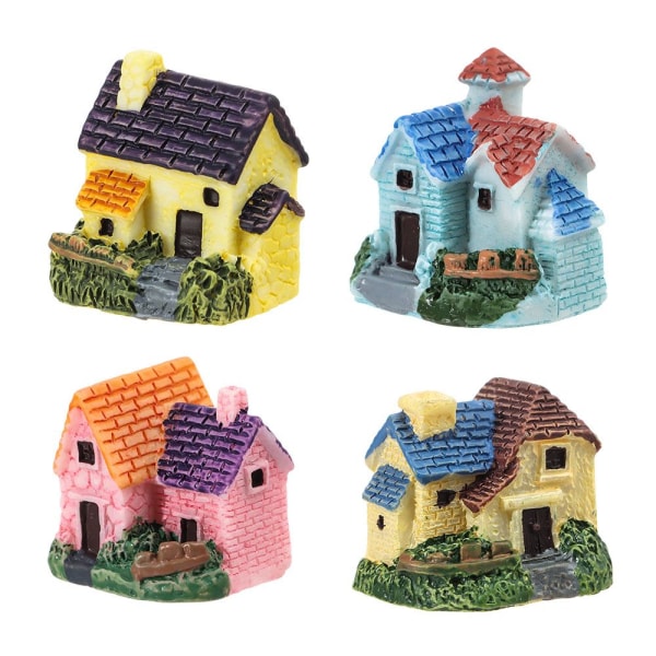 Mini Castle Small House SET-4KPL SET-4KPL SET-4Pcs