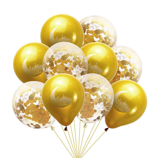 Eid Mubarak latexballonger 2 2 2