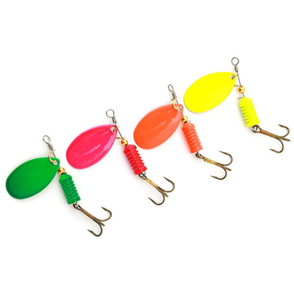 4stk Metal Agn Falsk Agn GUL yellow
