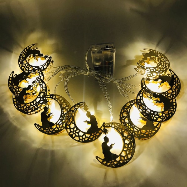 1,65m 10Led Eid Mubarak Light Kareem Ramadan 10 10 10