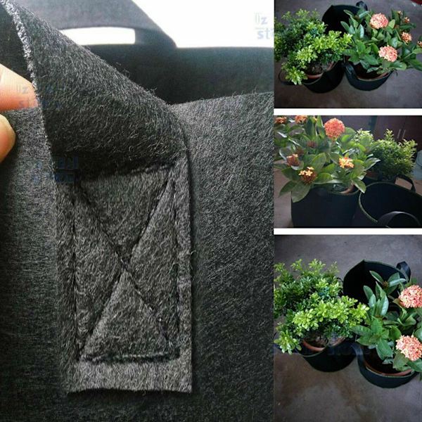 Root Container pyöreä kangasruukku 2 GALLONA (20DX20H) 2 Gallon(20Dx20H)