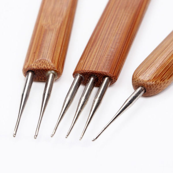 Krok Nål Hårfläta Pricker Dreadlock Virkning 9pcs/set