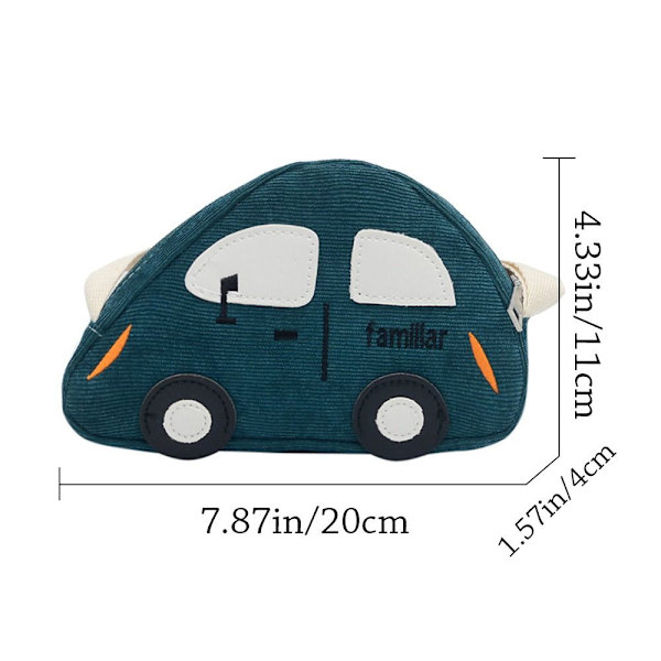 Cartoon Car Bag Crossbody Bag GUL yellow