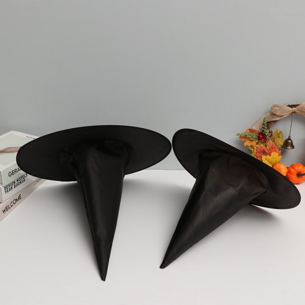 Halloween Witch Hat musta pukupäähineet
