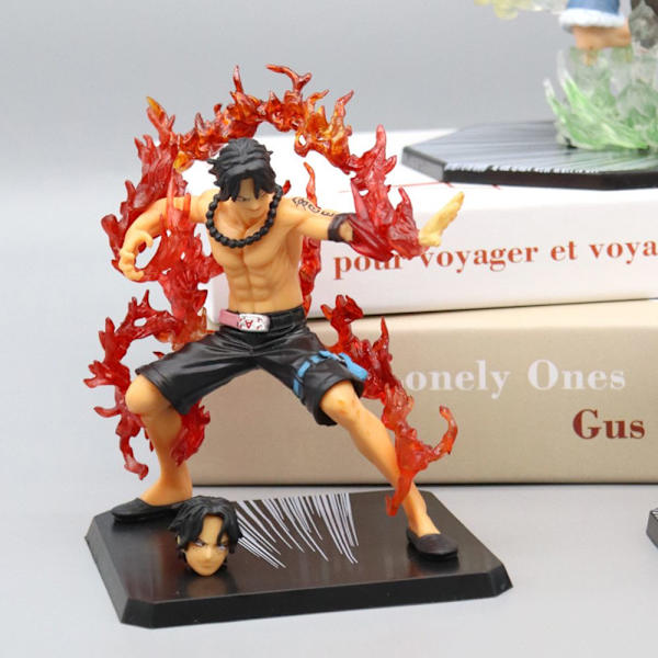 Actionmodell i ett stycke PORTGAS D ACE PORTGAS D ACE Portgas D Ace