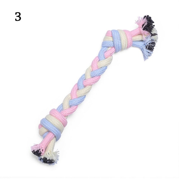 Hundar Leksaker Puppy Cotton Chew 3 3 3
