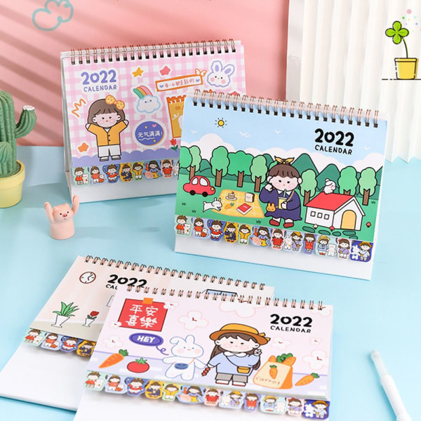 2022 Desktop Paper Calendar Scheduler 5 5