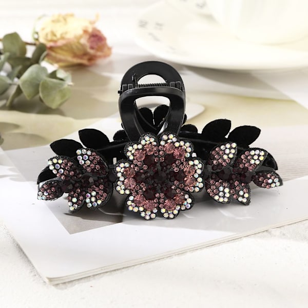 Rhinestone Hårnål Kvinner Hårklemmer 4 4 4