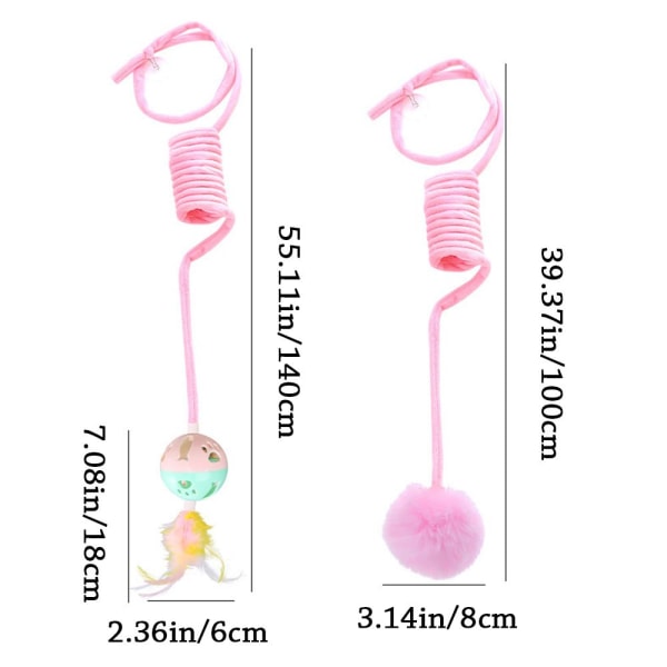 Pet Cat Teaser Lelut Self-Happy PINK 2 2 pink 2-2