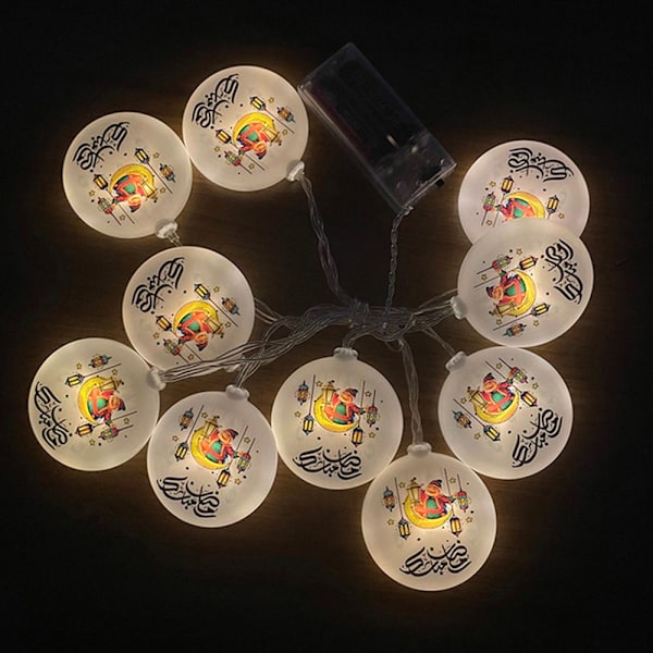 Eid Mubarak -valo LED-merkkivalo 3MA A 3mA