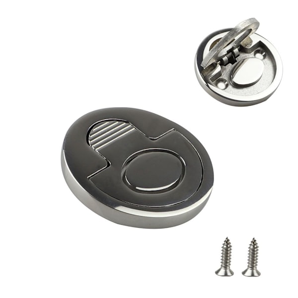 Deck Pull Handle Flush Lift Ring Anti-rattle fjäder