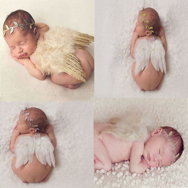 Nyfödda fotografitillbehör Angel Wing 7 7