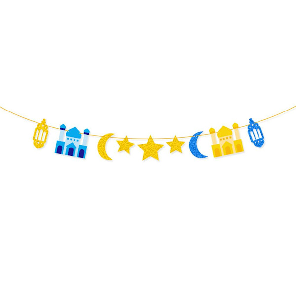 Ramadan Kareem Banners Paper Hanging Flags 02 02 02
